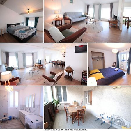 Logement Neuf "Meuse" - Hyper Centre - Parking Proche - Proche Gare - 4 Chambres - Terrasse Couverte - Wifi ! Gere Par Prestazen'Services Verdun-sur-Meuse Bagian luar foto